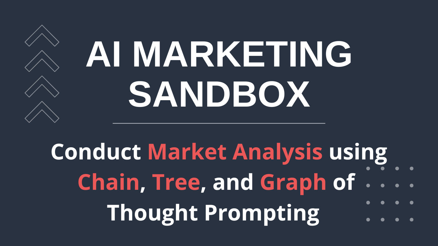 Conduct Market Analysis using Chain, Tree, and Graph of Thought Prompting