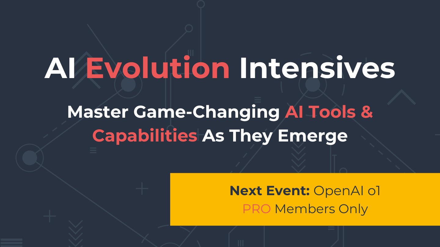 AI Evolution Intensives: OpenAI o1