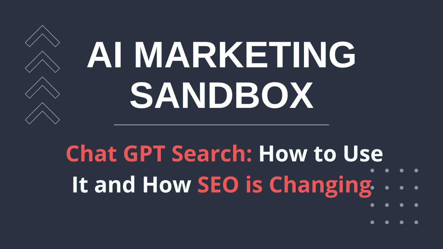 ChatGPT Search: How to Use it and How SEO is Changing